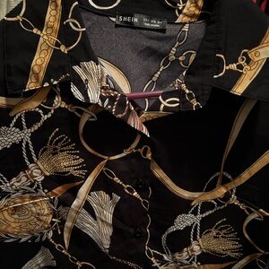 SHEIN chain link shirt